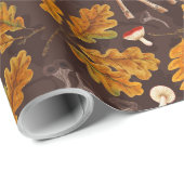 秋の森の鹿2 ラッピングペーパー (ロールコーナー)