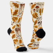 秋の森の鹿 ソックス (傾斜あり)