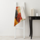 秋の森の黒熊 シェルパブランケット (インサイチュ)