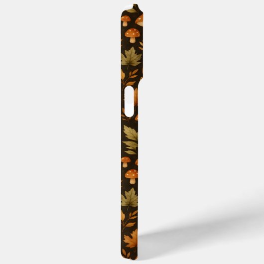 秋の森キノコと蝶 Case-Mate iPhoneケース (裏面 / 右)