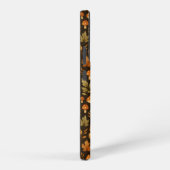 秋の森キノコと蝶 SAMSUNG GALAXYケース (右側面)