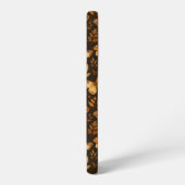 秋の森キノコと蝶 SAMSUNG GALAXYケース (左側面)