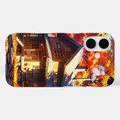 秋の森キャビン Case-Mate iPhoneケース (裏面 (横))