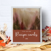 秋の森テラス離れコータのレシピ ポスター