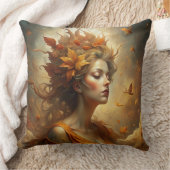 秋の森フェアリー – コージー秋ボホ クッション (ブランケット)