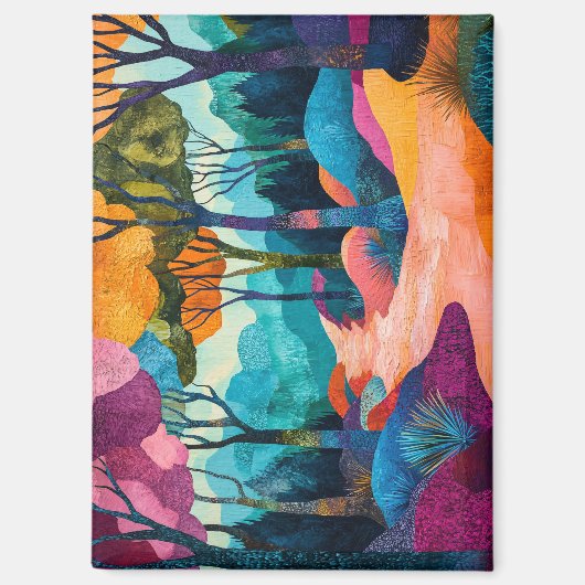 秋の森マグネット マグネット (正面)