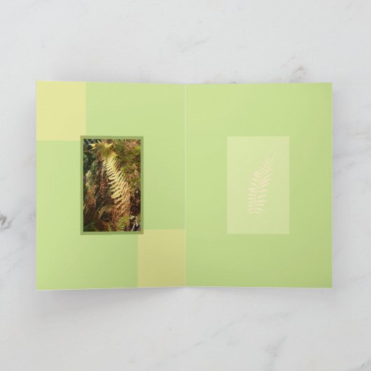 秋の森林床 カード (内部)