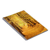 秋の森林景観 ノートブック (右側)