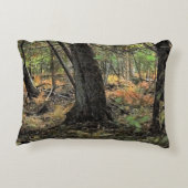 秋の森風景 アクセントクッション (裏面)