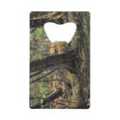 秋の森風景 クレジットカード栓抜き (裏面)