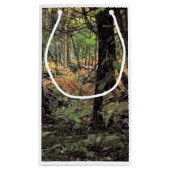 秋の森風景 スモールペーパーバッグ (裏面)