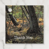 秋の森風景 フェイバータグ (正面)