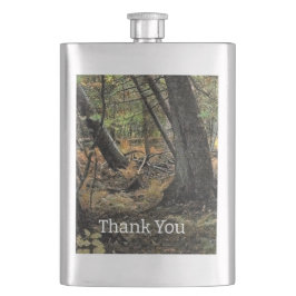 秋の森風景 フラスク