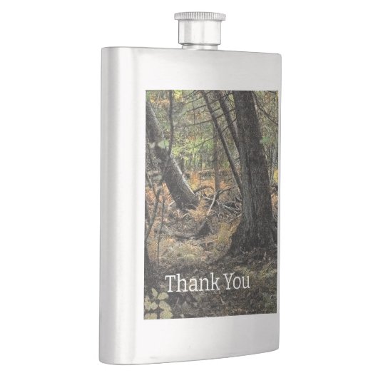 秋の森風景 フラスク (右)