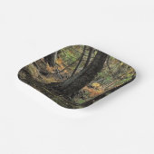 秋の森風景 ペーパープレート (傾斜あり)