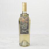 秋の森風景 ボトルネックタグ (ボトル)