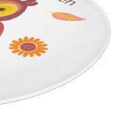 秋の森 カッティングボード (角)