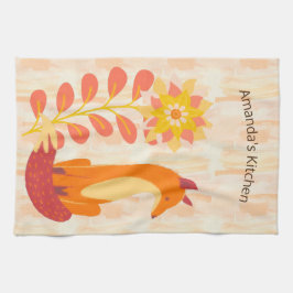 秋の森 キッチンタオル