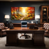 秋の森 キャンバスプリント