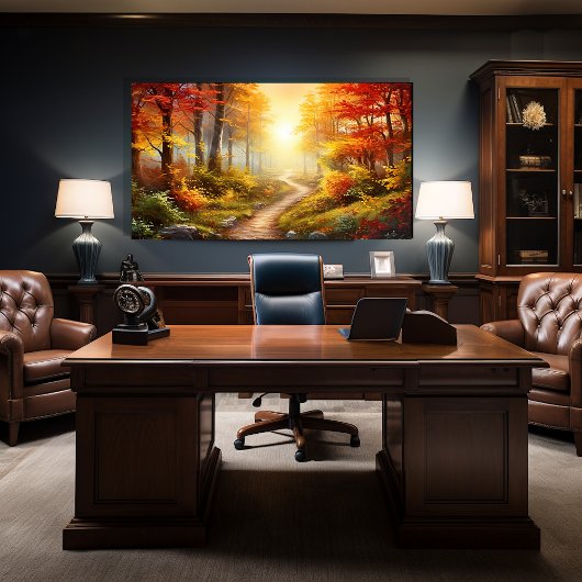 秋の森 キャンバスプリント