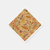秋の森 スタンダードカクテルナプキン (角)