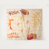 秋の森 タペストリー (正面(横))