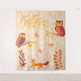 秋の森 タペストリー