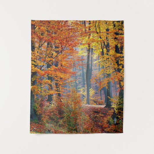 秋の森 タペストリー (正面)