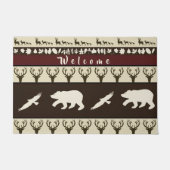 秋の森 ドアマット (正面)