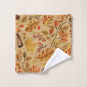 秋の森 バスタオルセット (ウォッシュタオル)