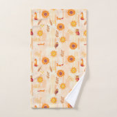 秋の森 バスタオルセット (ハンドタオル)