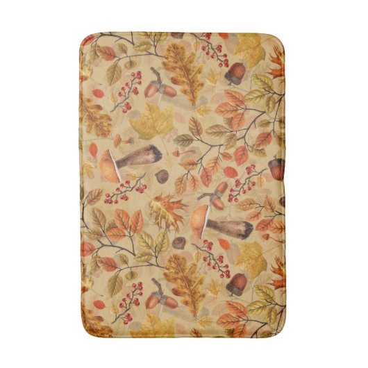 秋の森 バスマット (正面縦)