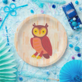 秋の森 ペーパープレート (パーティー)