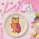 秋の森 ペーパープレート (パーティー)