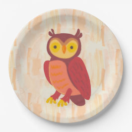 秋の森 ペーパープレート