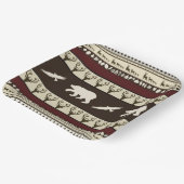 秋の森 ペーパープレート (傾斜あり)