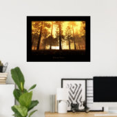 秋の森 ポスター (ホームオフィス)