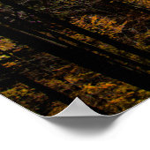 秋の森 ポスター (角)