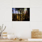 秋の森 ポスター (キッチン)