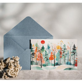 秋の森 ポスター