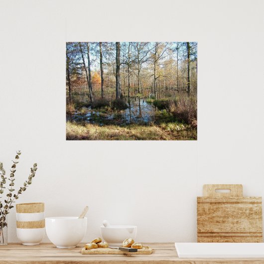 秋の森 ポスター (キッチン)