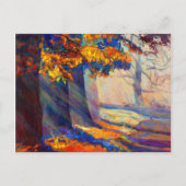 秋の森 ポストカード (正面)