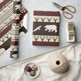 秋の森 ラッピングペーパー