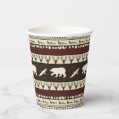 秋の森 紙コップ (裏面)