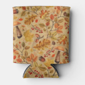 秋の森 缶クーラー (正面)