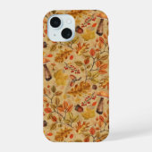 秋の森 iPhone 15ケース (裏面)