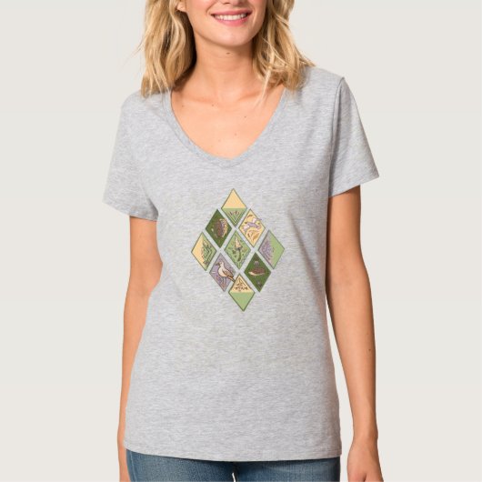 秋の森 Tシャツ (正面)