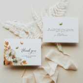 秋の植物学結婚院 サンキューカード