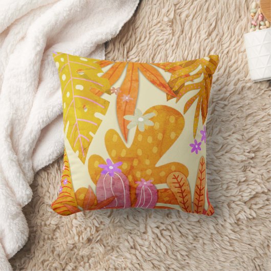 秋の植物学 クッション (ブランケット)
