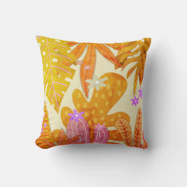 秋の植物学 クッション